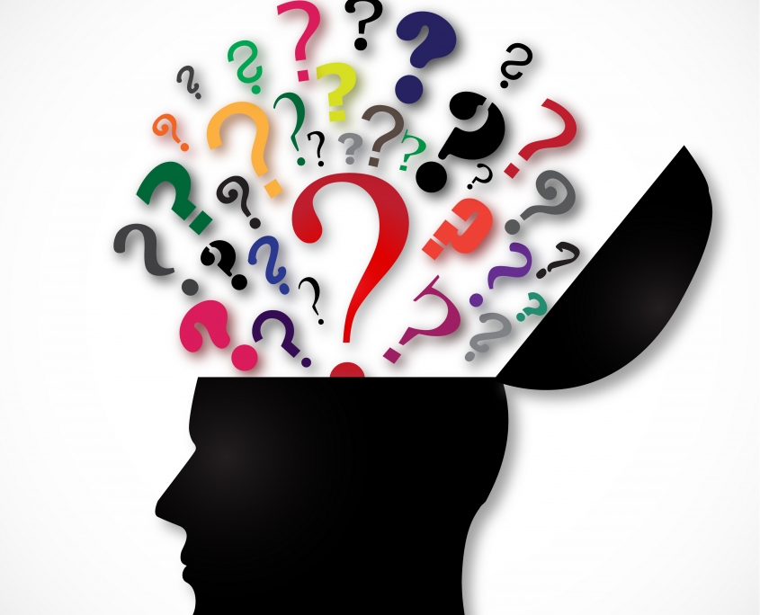 Human,Head,Open,With,Color,Question,Marks,/,Illustration