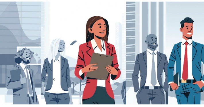 leader_woman and man